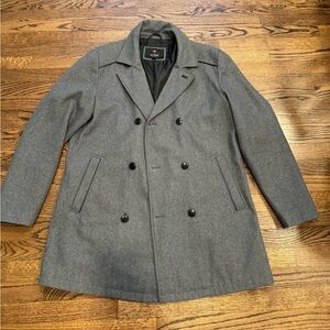 Men’s XL Gray Peacoat | GUESS
